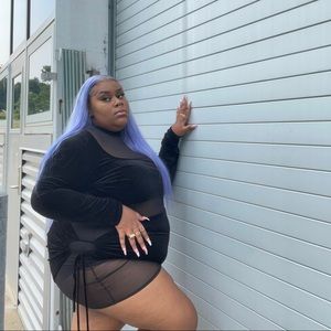 Velvet dress. WORN ONCE